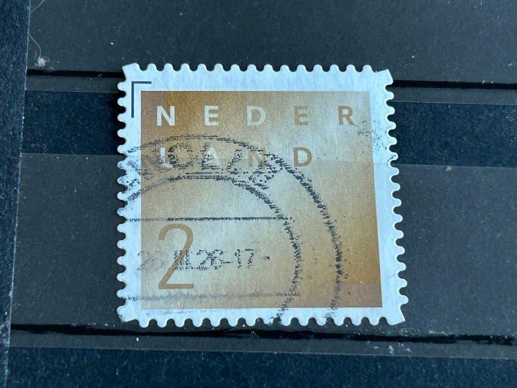 Nederland 2021. Rouwzegel. Waarde 2, Postzegels en Munten, Postzegels | Nederland, Ophalen of Verzenden, Na 1940, Gestempeld