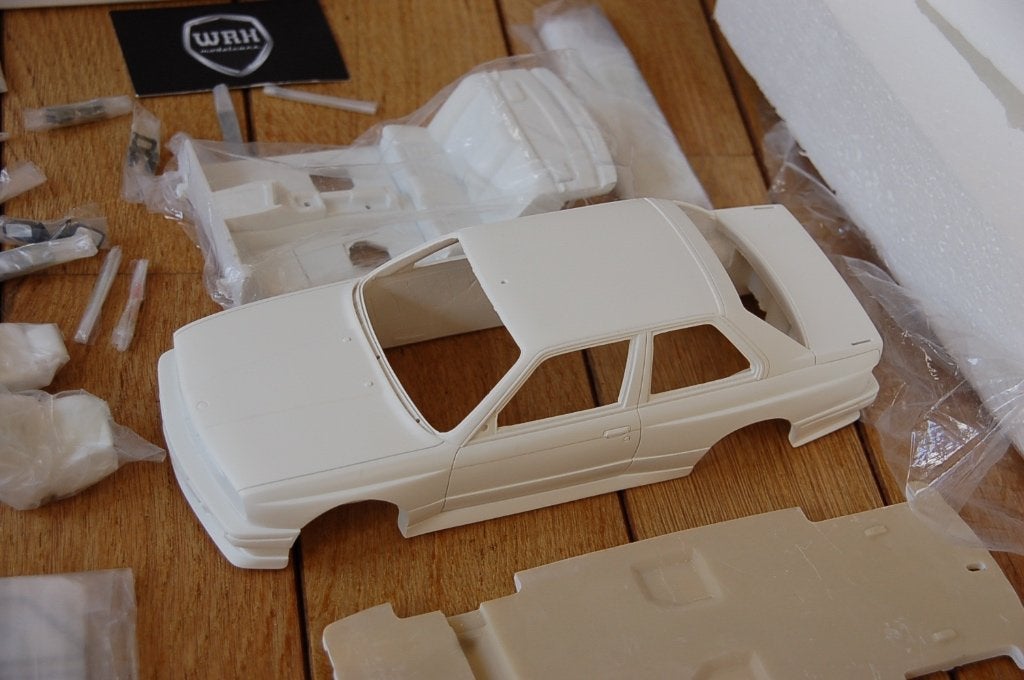 1:18 BMW M3 E30 KITT Otto mobile UNIEK!! WRH, Verzenden, Zo goed als nieuw, Auto, OttOMobile
