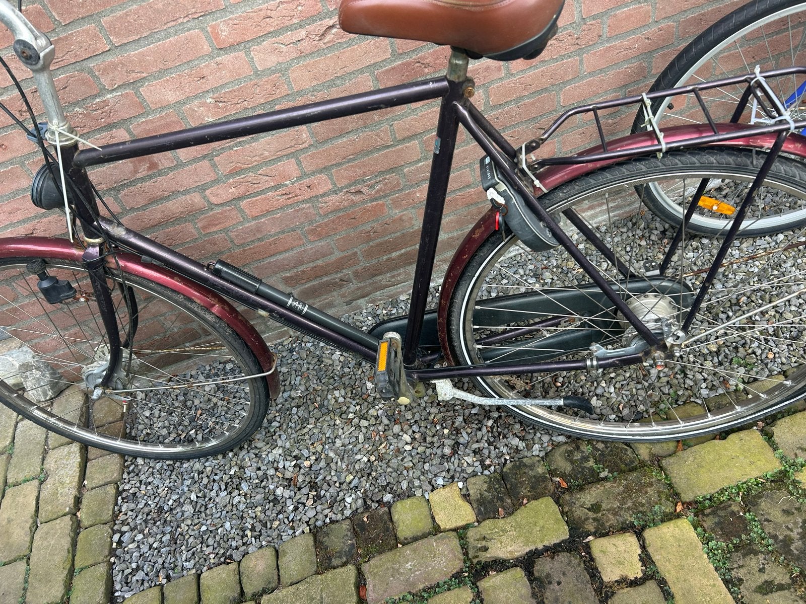 Damesfiets - Klassiek model met bagagedrager, Velgrem, Versnellingen, Ophalen, Overige merken
