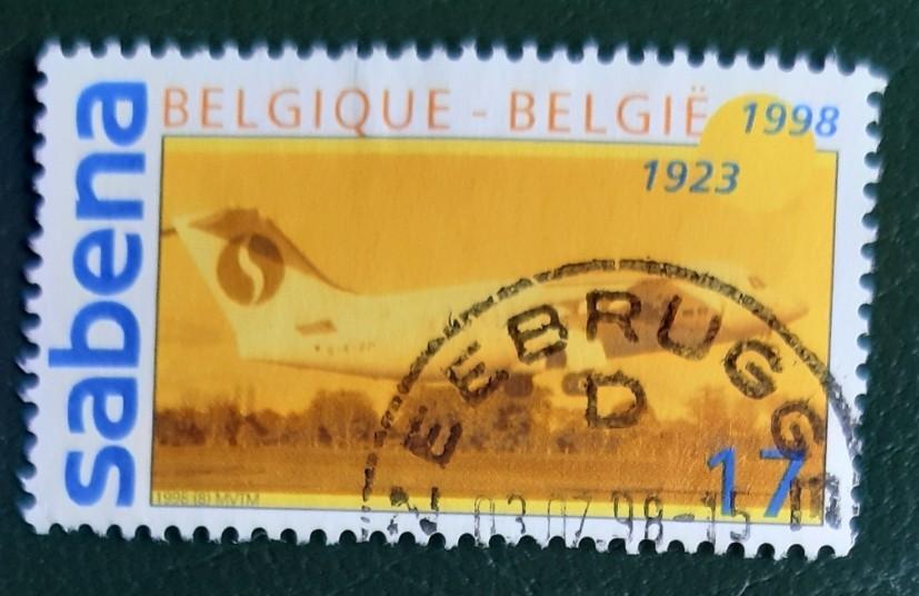 Belg jaar 1998 cob nr 2753, Postzegels en Munten, Ophalen of Verzenden, Gestempeld, Gestempeld