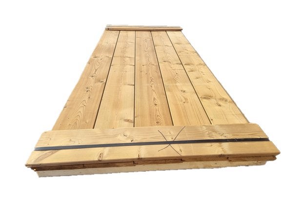 1.92 m2 Thermowood sponningschroot - nr: tp144