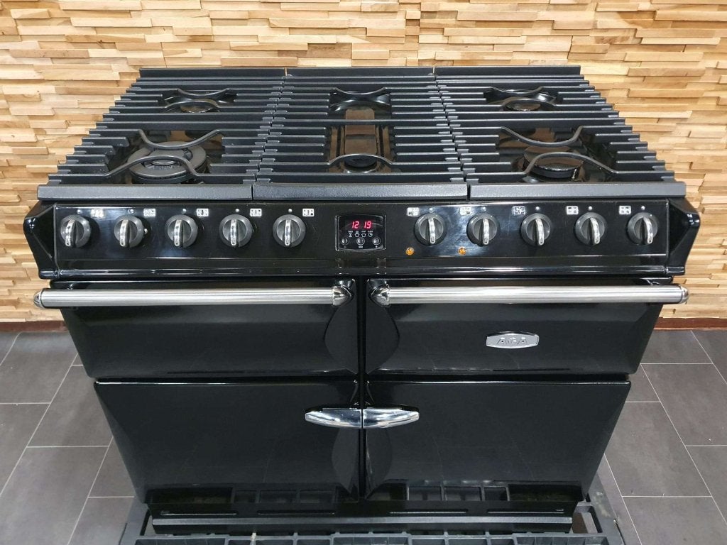 🔥Luxe AGA MASTERCHEF DELUXE gasfornuis 100cm zwart 4 ovens, Niet ingevuld, 60 cm of meer, Niet ingevuld, Ophalen of Verzenden