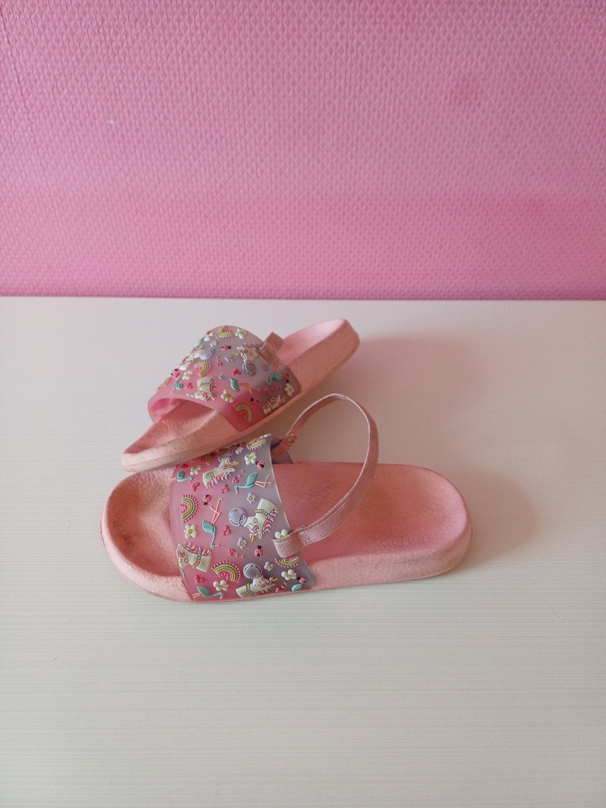 Eenhoorn slippers, maat 29, Gebruikt, Meisje, Overige typen, Ophalen of Verzenden