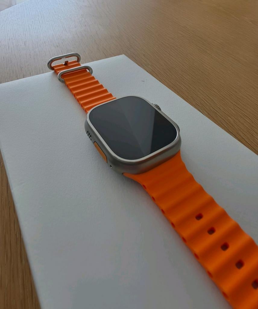 Apple Watch Ultra 2 4G 49mm GARANTIE, IOS, Ophalen of Verzenden, Zo goed als nieuw, Apple Watch Ultra 2