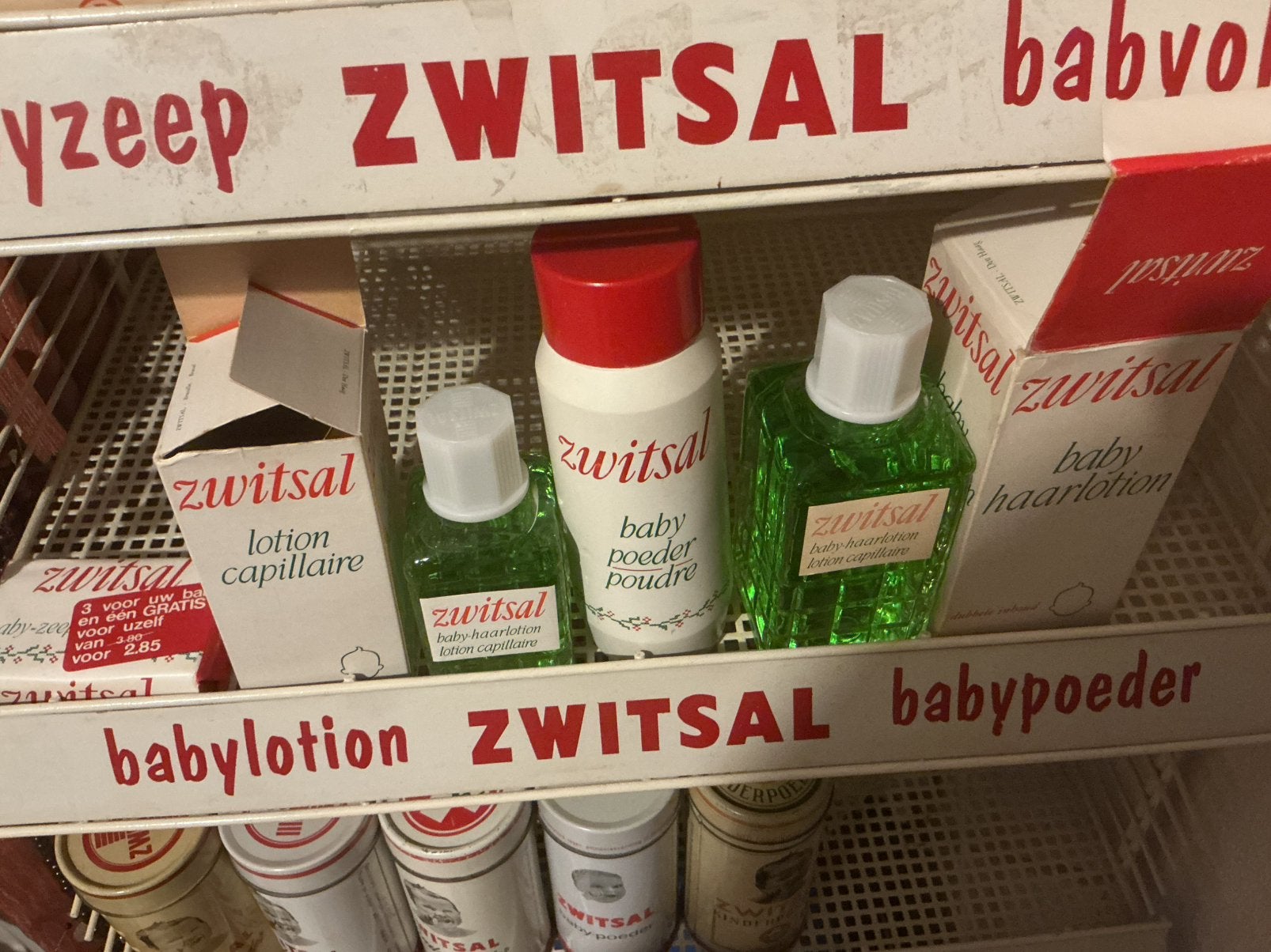 Zwitsal setje rood, Ophalen of Verzenden, Zo goed als nieuw, Gebruiksvoorwerp