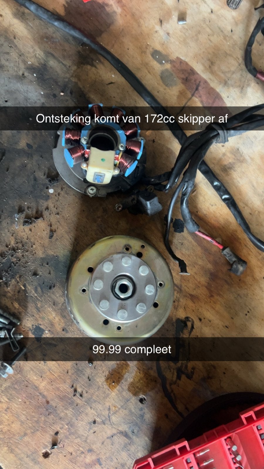 Ontsteking LC 172cc compleet, Verzenden, Gebruikt, Overige typen