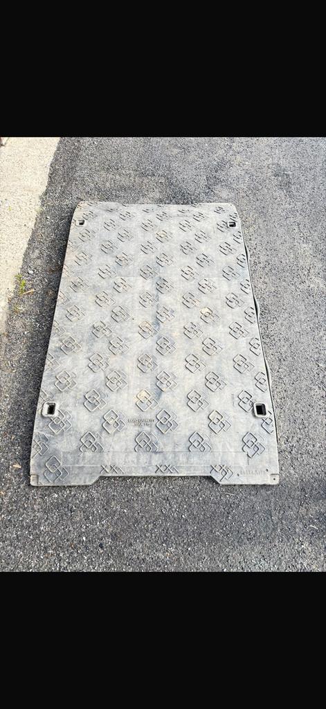 2x Kunststof rijplaten - Bescherming en stabiliteit, Doe-het-zelf en Verbouw, Platen en Panelen, Ophalen of Verzenden