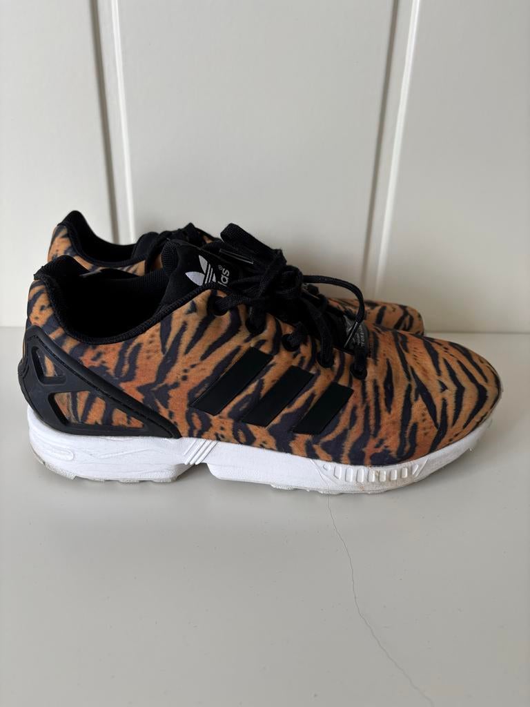 Adidas Ortholite Tijgerprint Sneakers, Ophalen of Verzenden, Gedragen, Bruin, Sneakers of Gympen