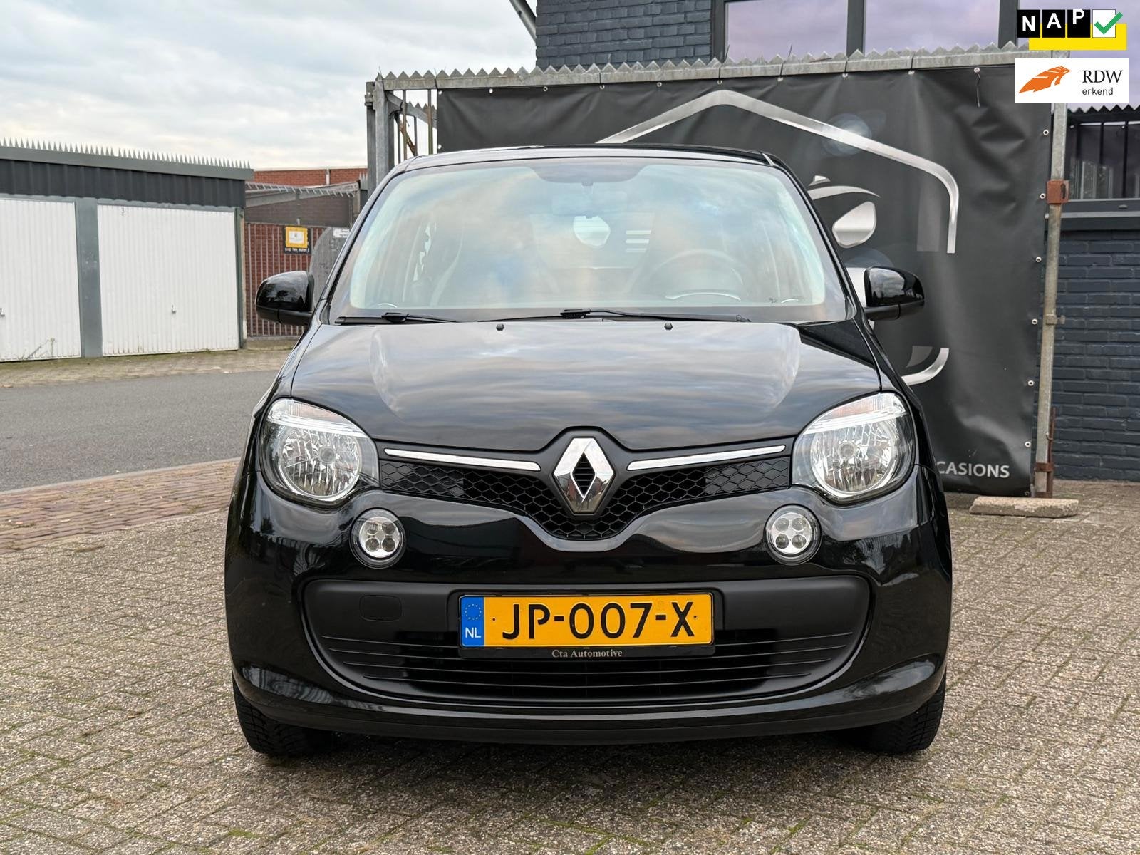 Renault Twingo 1.0 SCe Authentique, Auto's, Gebruikt, Euro 6, 4 stoelen, Zwart