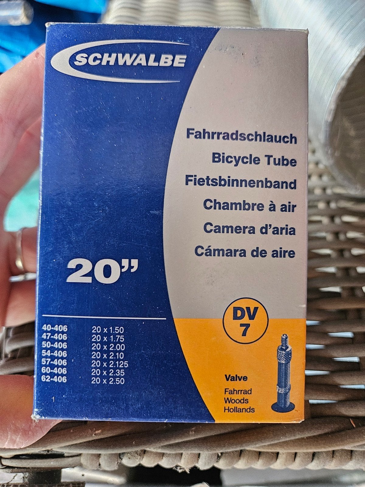 Nieuw binnenband kinderfiets 20 inch Schwalbe, Band, Schwalbe, Kinderfiets, Nieuw