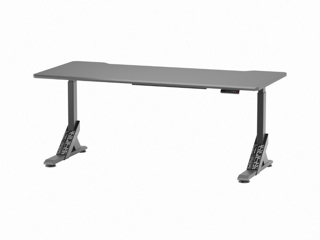 UPPSPEL IKEA zit/staan gaming bureau zwart, Ophalen, Zwart, Gebruikt, Hout