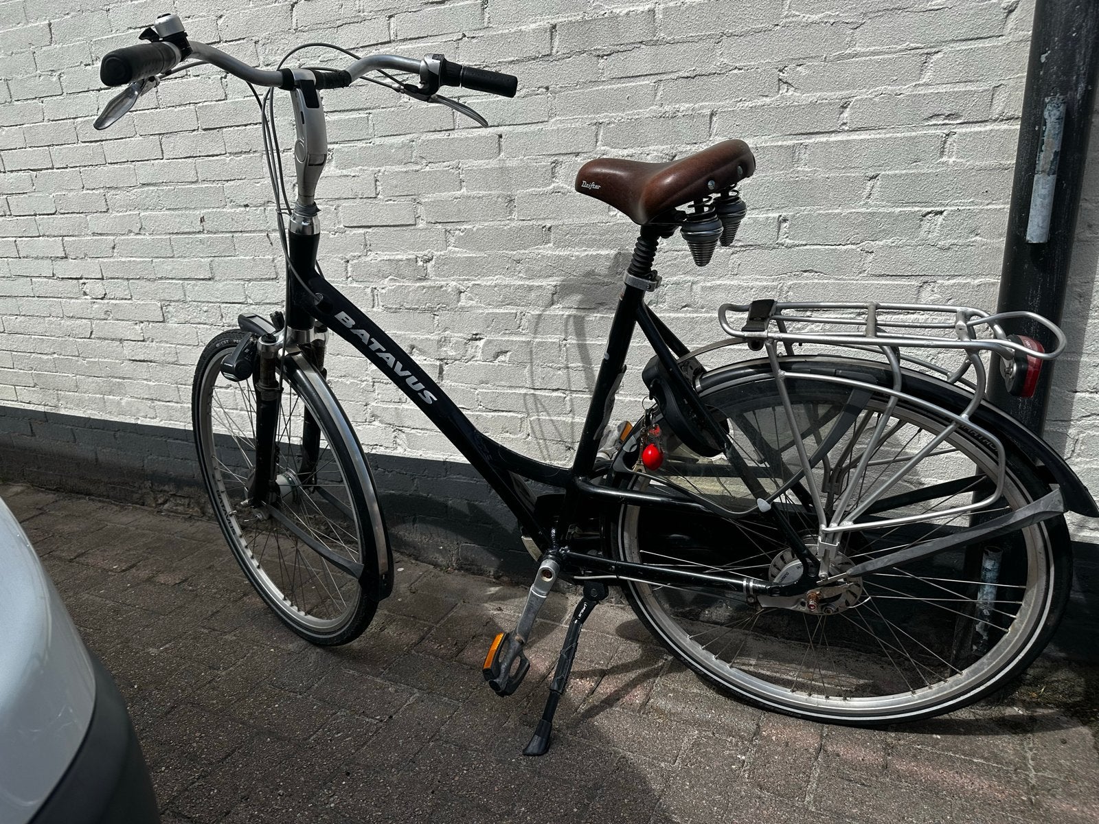 Batavus Damesfiets - Zwart, Gebruikt, Ophalen, Versnellingen, Batavus, Trommelrem