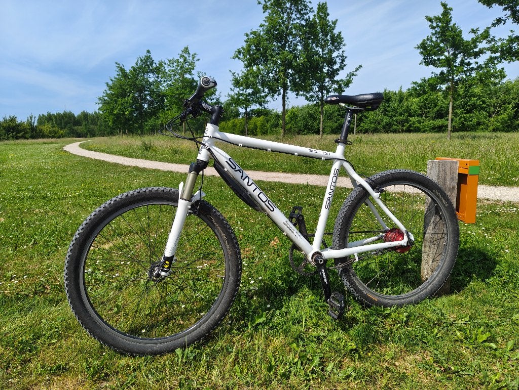 Santos SCC03 - Rohloff - Beltdrive - 19 Inch, Fietsen en Brommers, Gebruikt, Hardtail, Velgrem, 45 tot 49 cm