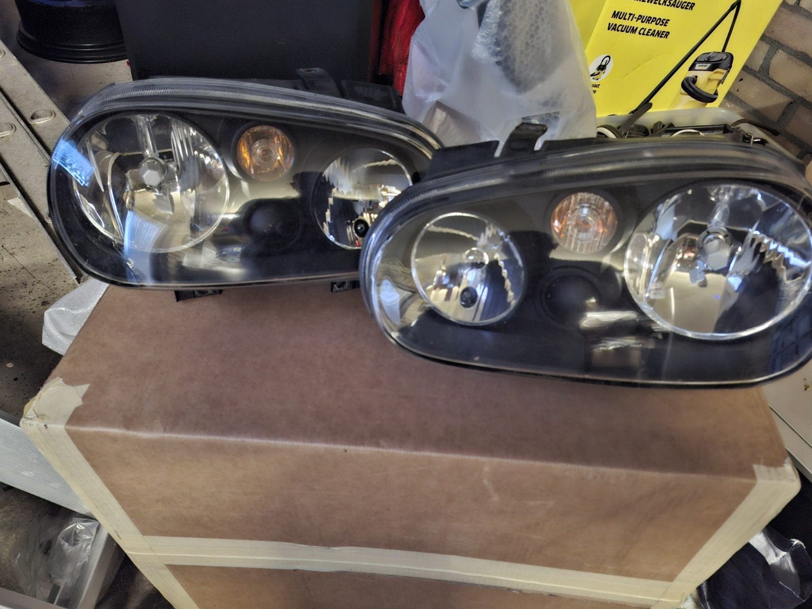 Smoke Koplampen Golf 4 (ook voor Golf Cabrio 3.5), Ophalen of Verzenden, Gebruikt, Volkswagen