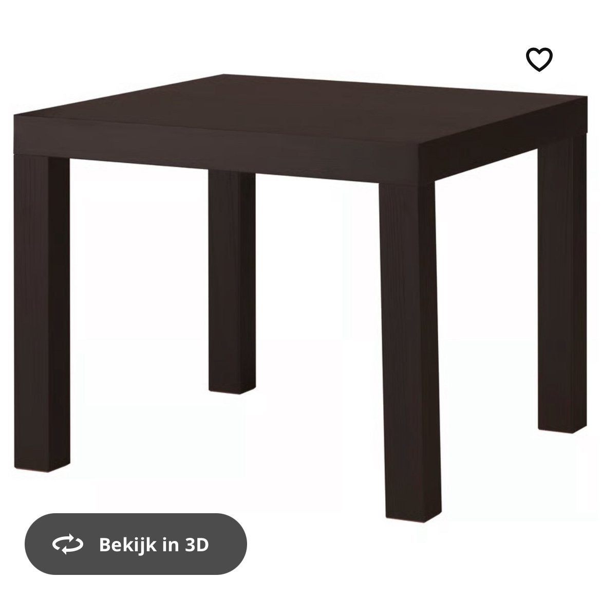 Ikea Lack Tafeltje, Huis en Inrichting, Tafels | Bijzettafels, Ophalen of Verzenden, Zo goed als nieuw
