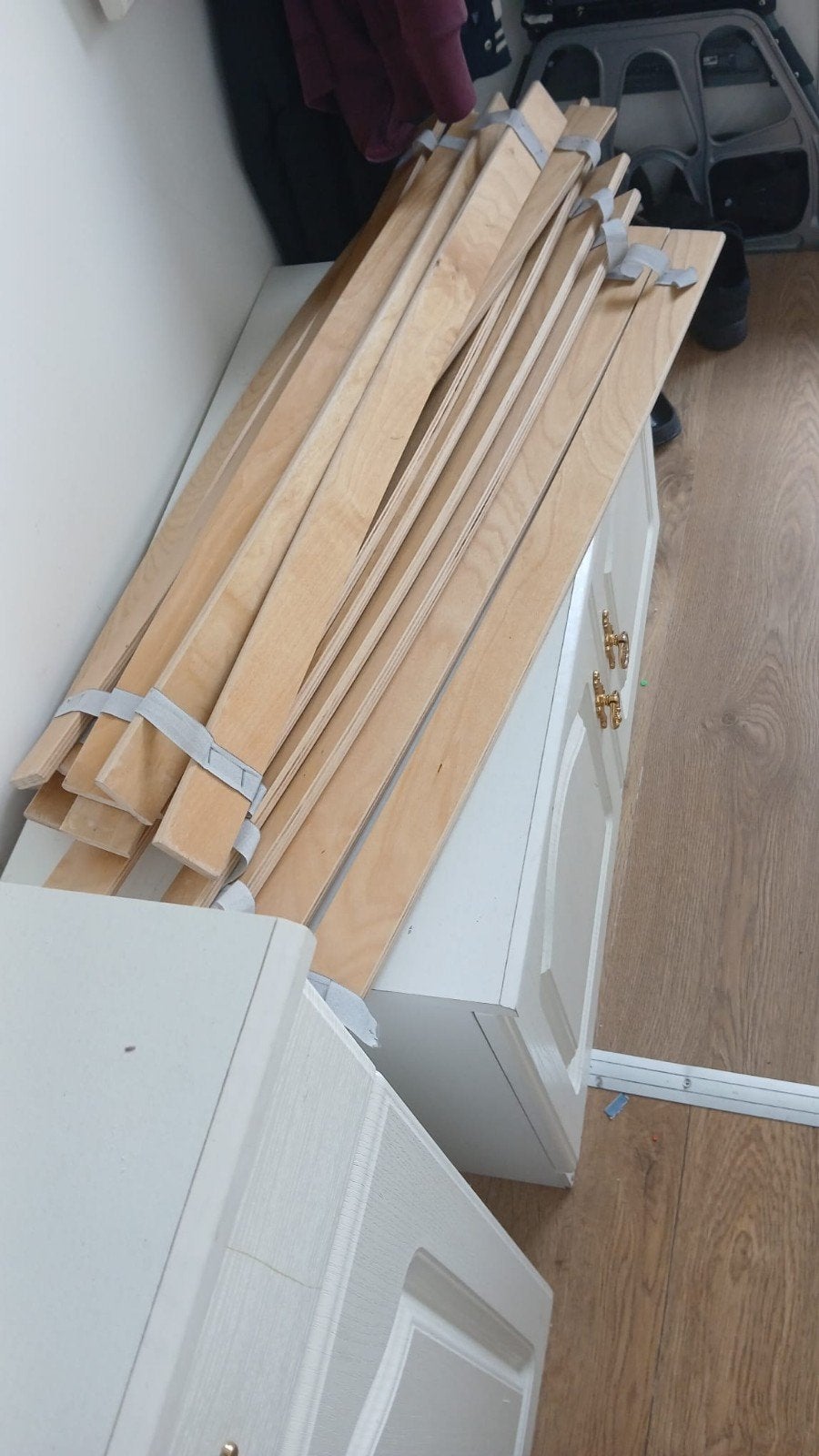 Meegroeibed gratis, Ophalen, Overige houtsoorten, Minder dan 200 cm, Pallet