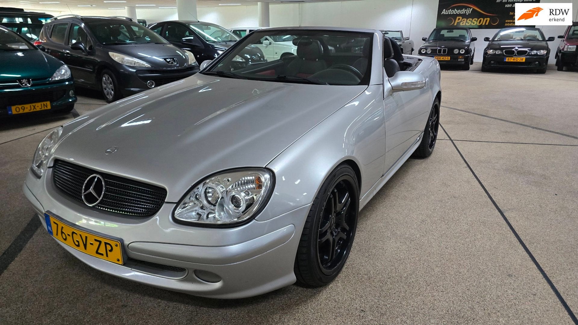 Mercedes-Benz SLK-klasse 200 K., Auto's, Automaat, 1998 cc, Achterwielaandrijving, Gebruikt