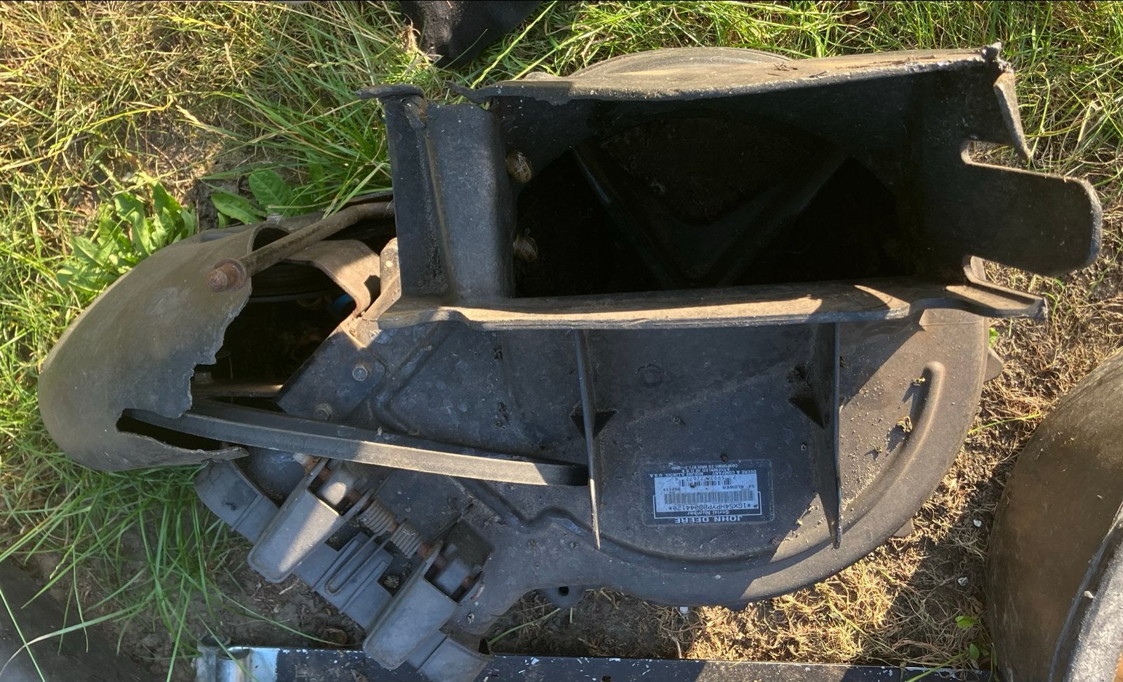 Grasmaaier onderdelen - John Deere opvangbak en meer, Tuin en Terras, Grasmaaiers, Ophalen, Gebruikt, Opvangbak