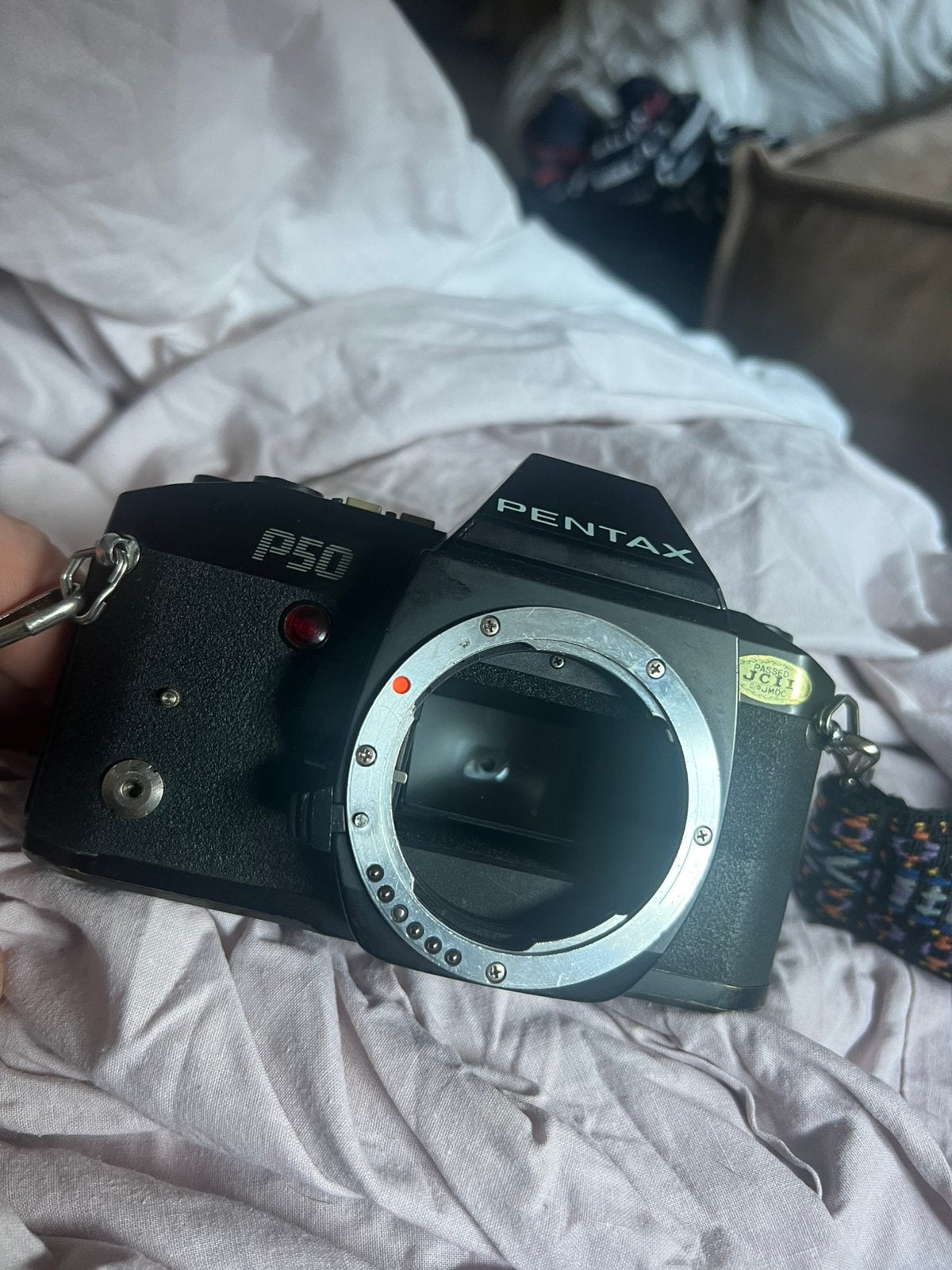 Pentax p50-werking onbekend!, Gebruikt, Spiegelreflex, Verzenden, Pentax