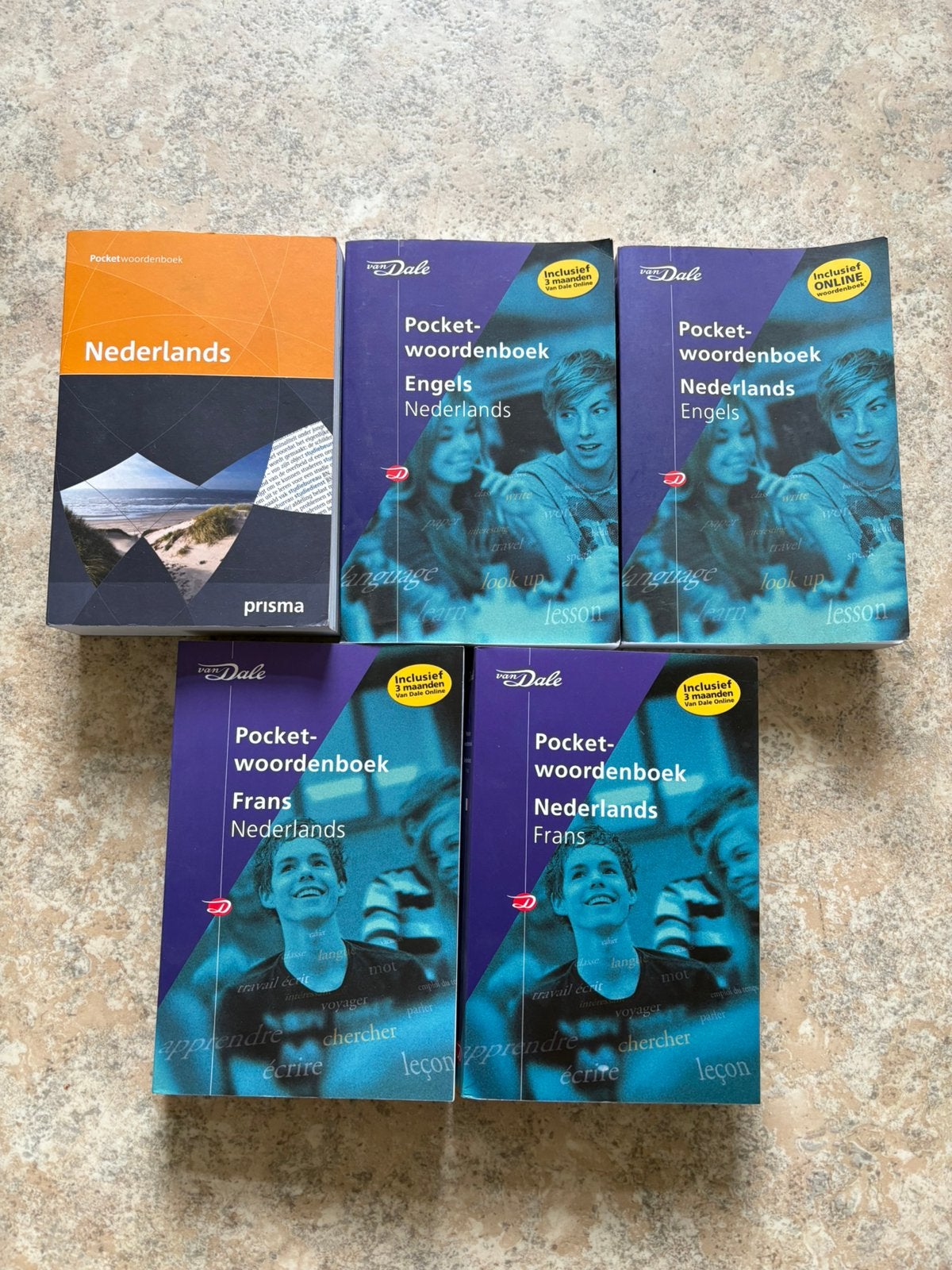 Woordenboeken, Boeken, Ophalen, Zo goed als nieuw, Van Dale, Frans