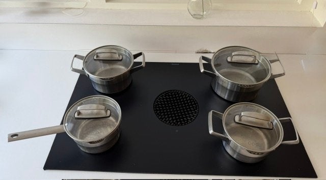 BK pannenset, Premium+, geschikt voor alle warmtebronnen, BK, Pannenset, Ophalen of Verzenden, Zo goed als nieuw