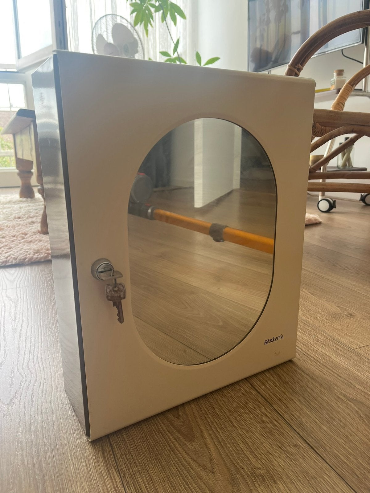 Jaren 60 brabantia medicijnkastje, Huis en Inrichting, Ophalen, Minder dan 50 cm, Zo goed als nieuw, Minder dan 100 cm