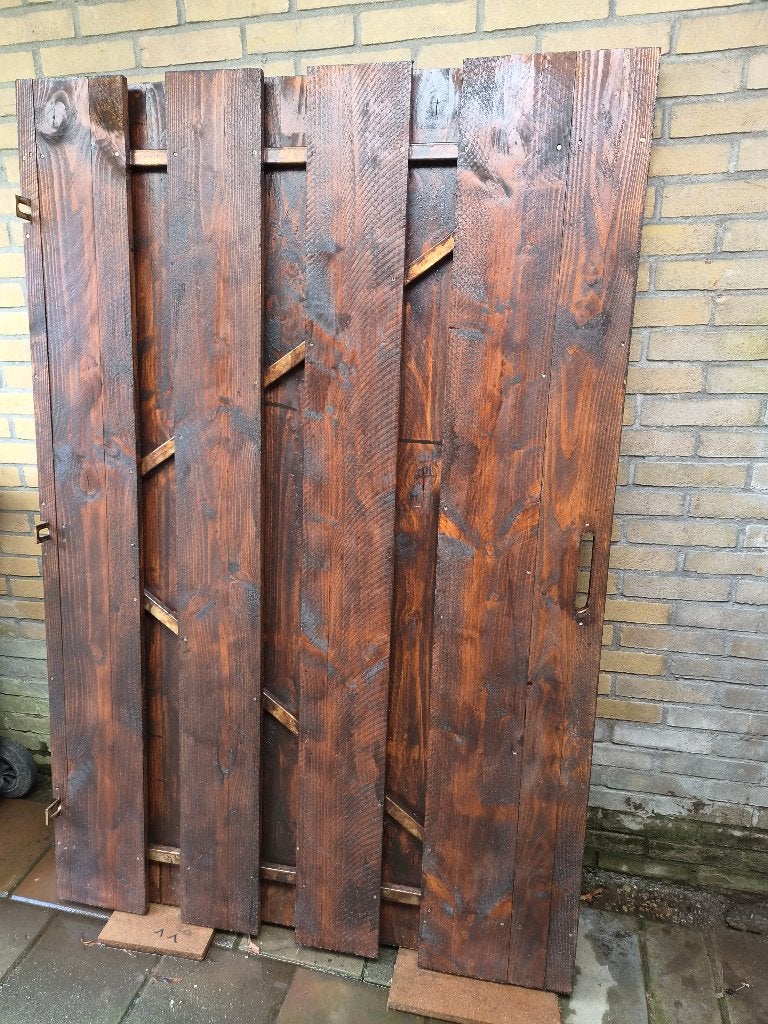 Tuindeur, Ophalen, 100 tot 150 cm, Nieuw, Draaipoort