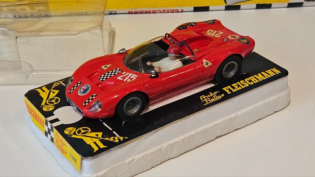 Fleishmann Alfa Romeo in OVP .3211, Kinderen en Baby's, Speelgoed | Racebanen, Ophalen of Verzenden, Zo goed als nieuw, Elektrisch