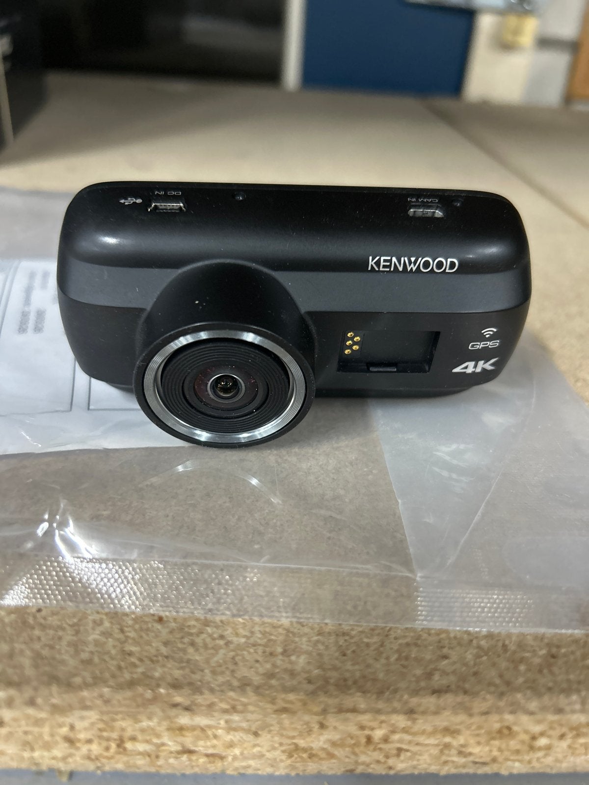 Kenwood DRV-A601W Dashcam 4K GPS tweede kans, Ophalen of Verzenden, Zo goed als nieuw