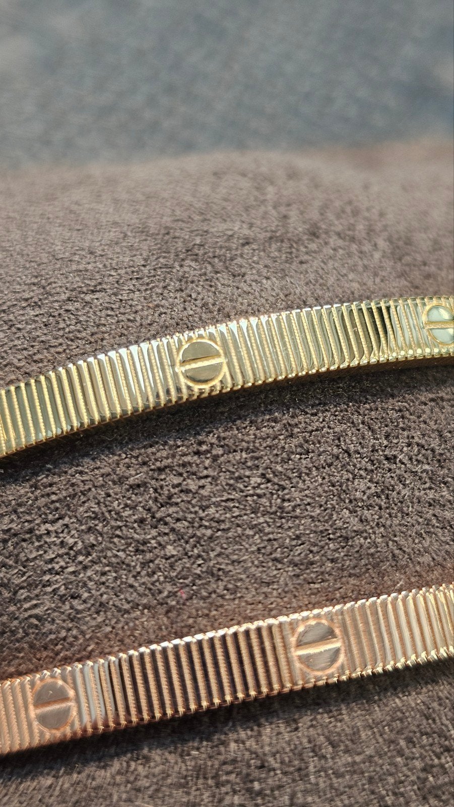 Prachtige 14k gouden tricolor Bangle armbanden, Ophalen of Verzenden, Nieuw, Goud, Goud