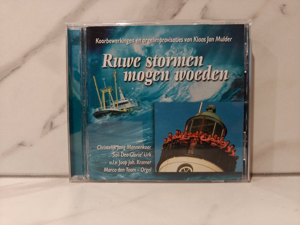 cd Soli Deo Gloria Urk - Ruwe Stormen mogen woeden -, Ophalen of Verzenden, Gebruikt, Koren of Klassiek