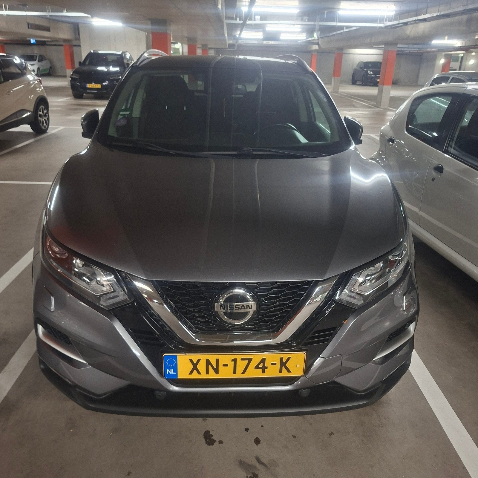 Nissan Qashqai 1.2 115pk Dig-t 2018 Grijs, Auto's, Voorwielaandrijving, 4 cilinders, 1200 kg, Handgeschakeld