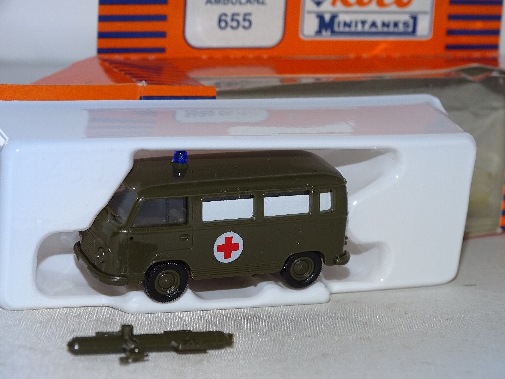 1/87 Roco  Ford FK Ambulance, Ophalen of Verzenden, Nieuw, Auto, Roco
