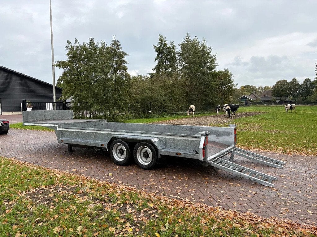 kuiper Be oplegger kuip dieplader 8.5 TON (bj 2011), Auto's, Vrachtwagens, Overige brandstoffen, Origineel Nederlands, Bedrijf