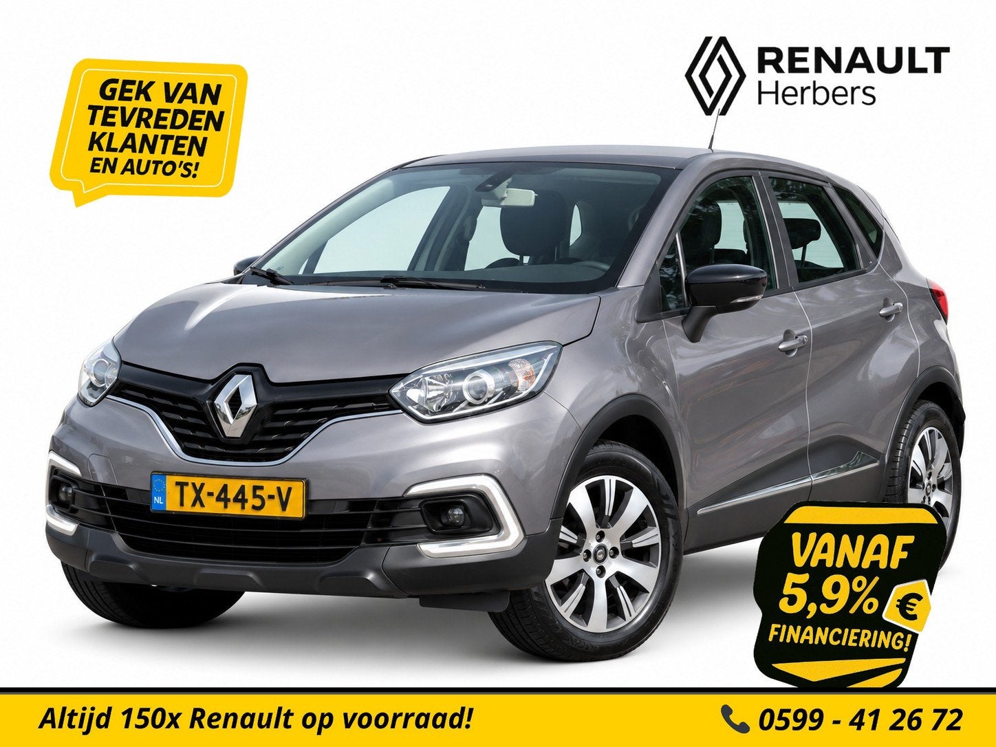 Renault Captur 0.9 TCe Zen NAVI / CRUISE / ALL SEASON BANDEN