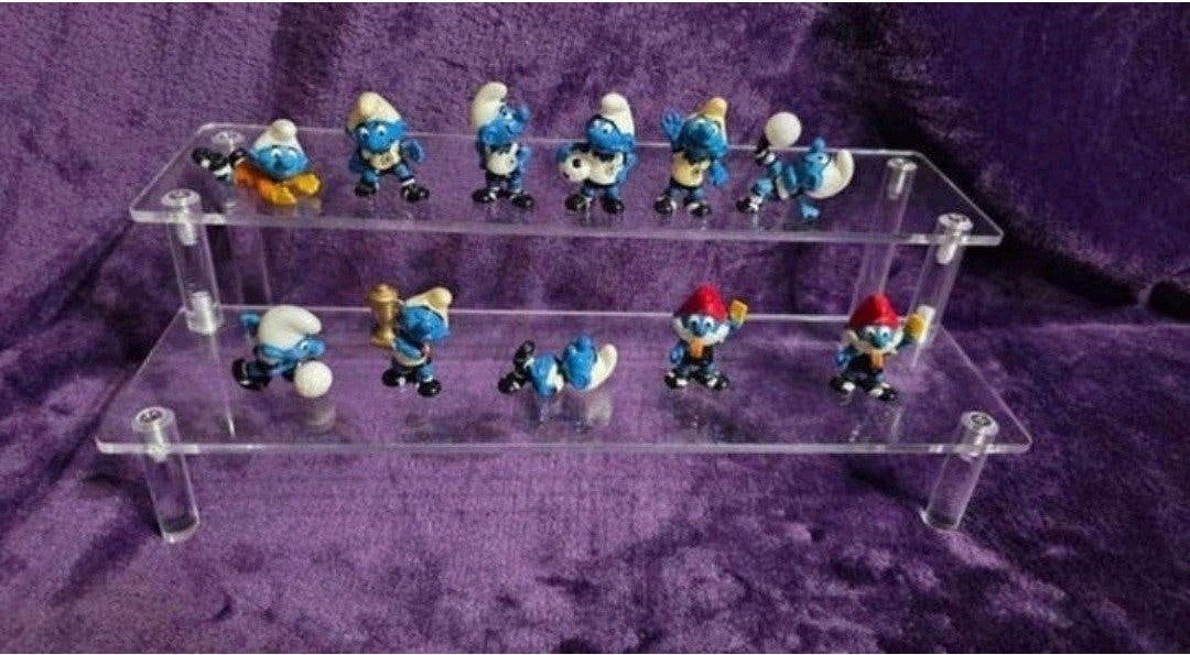 11 Smurfen Voetballers 1988 - Kinder Surprise Figuren, Ophalen of Verzenden, Zo goed als nieuw, Hardplasticfiguren