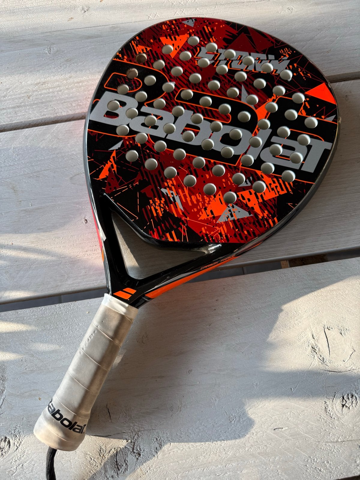Babolat Storm Padel Racket - Oranje/Zwart, Ophalen, Gebruikt