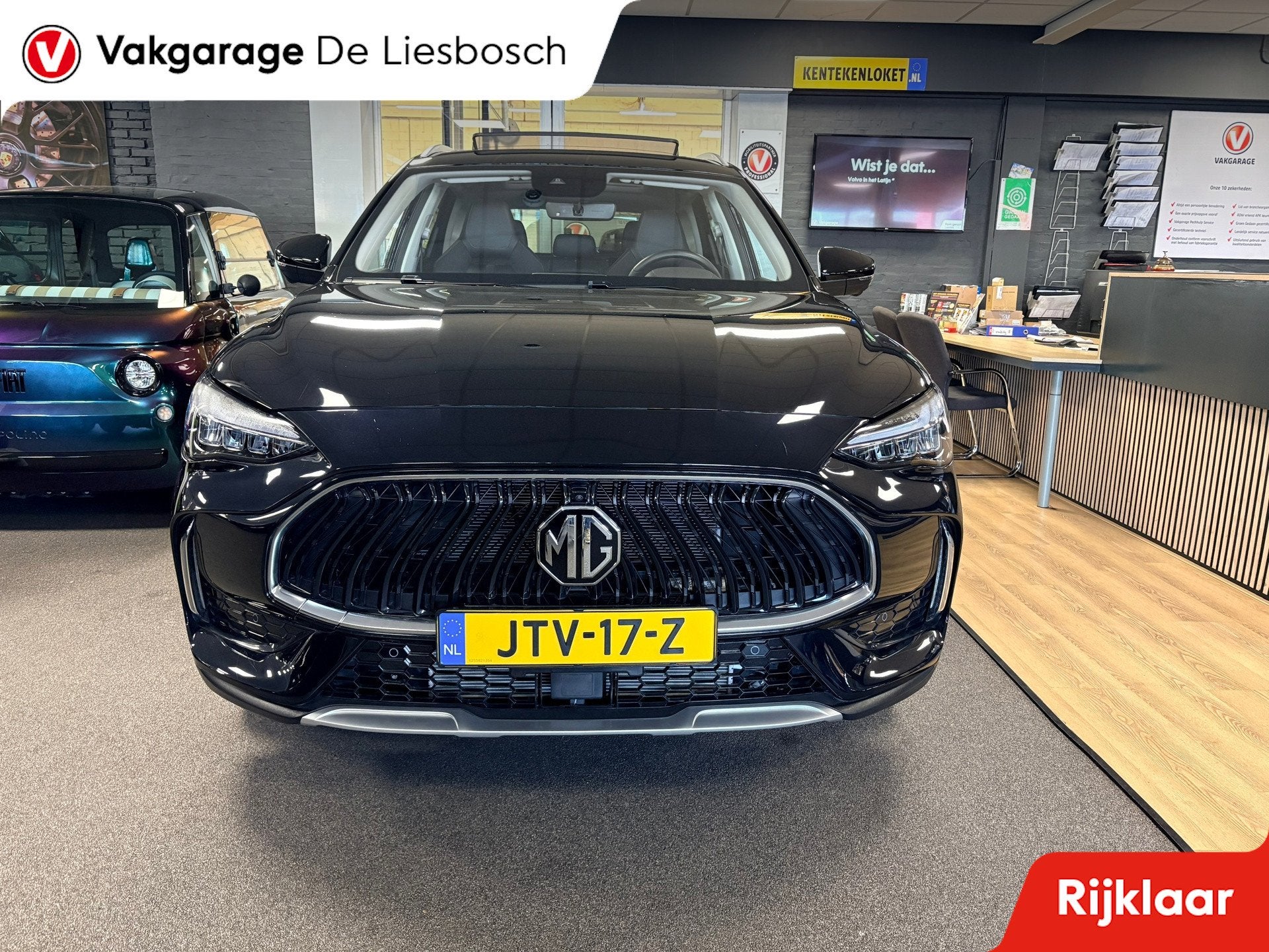 MG EHS 1.5 TGDI Luxury PHEV facelift / automaat / 360camera, Auto's, 12 maanden, Gebruikt, 4 cilinders, Zwart