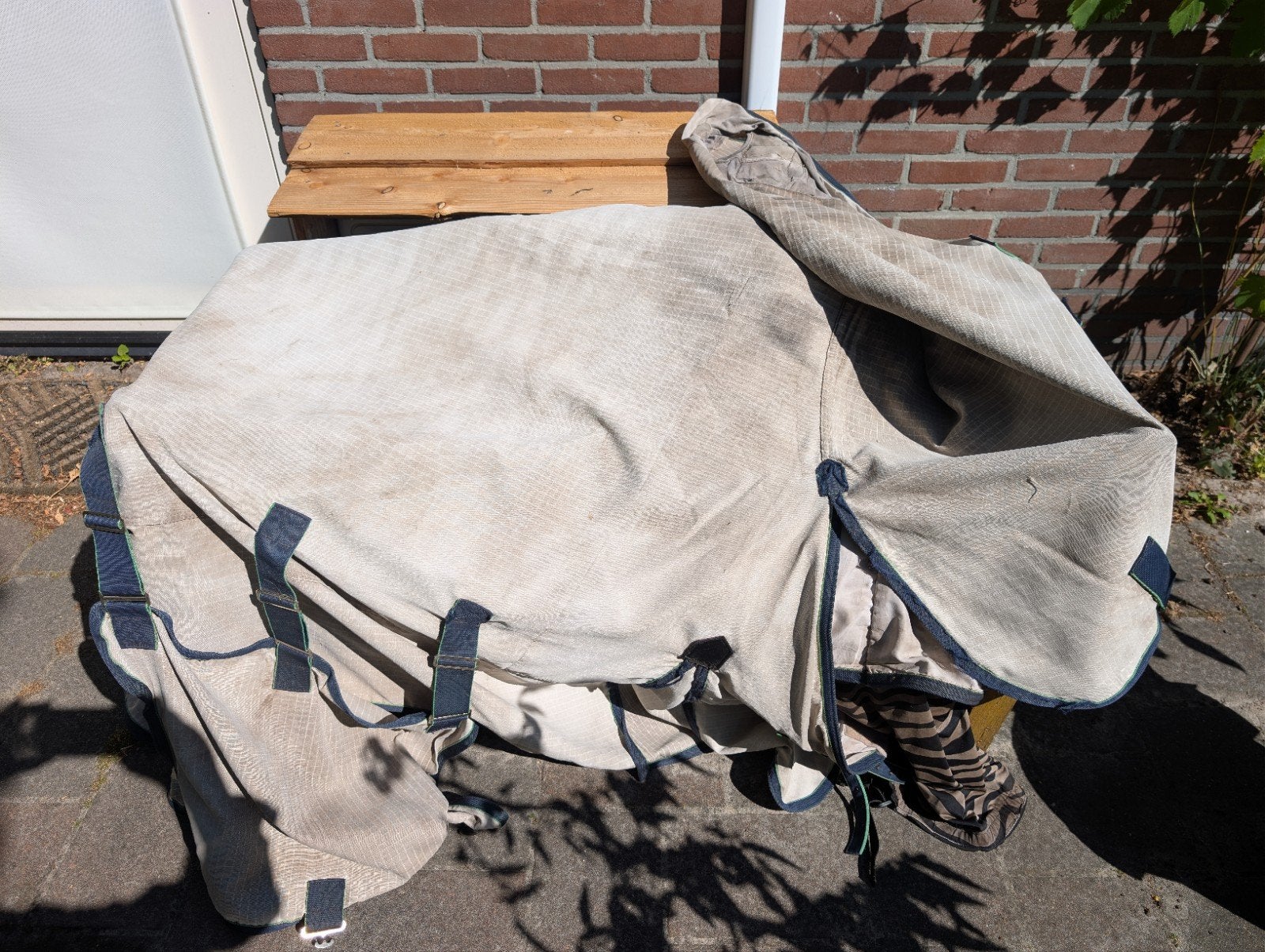 Shires Highlander Plus eczeemdeken hoody 6.0 185, Dieren en Toebehoren, Ophalen of Verzenden, Gebruikt, Eczeemdeken