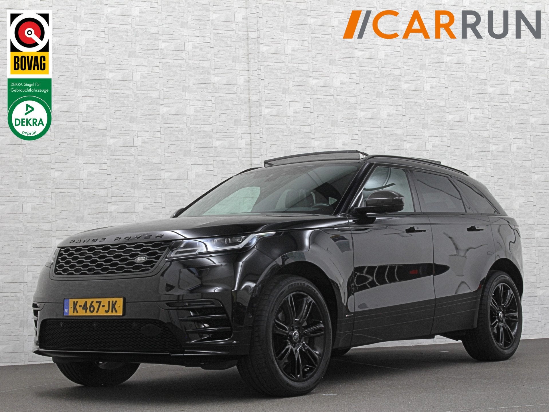 Land Rover Range Rover Velar 250 pk AWD R-Dynamic S | 360 Ca, Auto's, Dealer onderhouden, Gebruikt, Euro 6, 4 cilinders