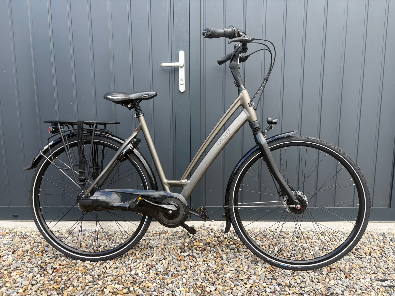 Als nieuw, Gazelle Chamonix c8 damesfiets h53 met garantie, Ophalen, 53 tot 56 cm, ., Versnellingen