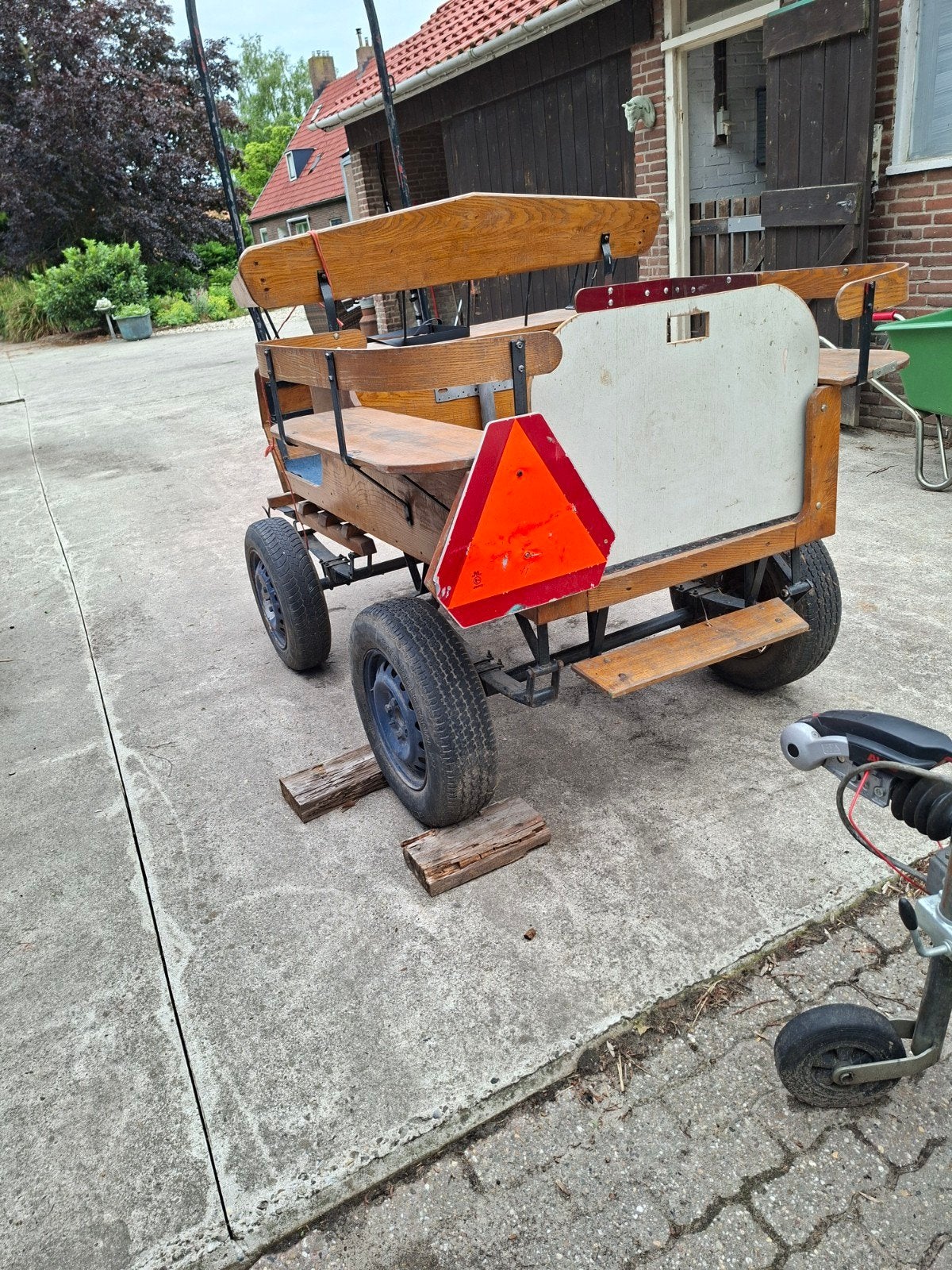 Ponywagen/rijtuigje, Dieren en Toebehoren, Paarden en Pony's | Overige Paardenspullen, Ophalen, Overige soorten