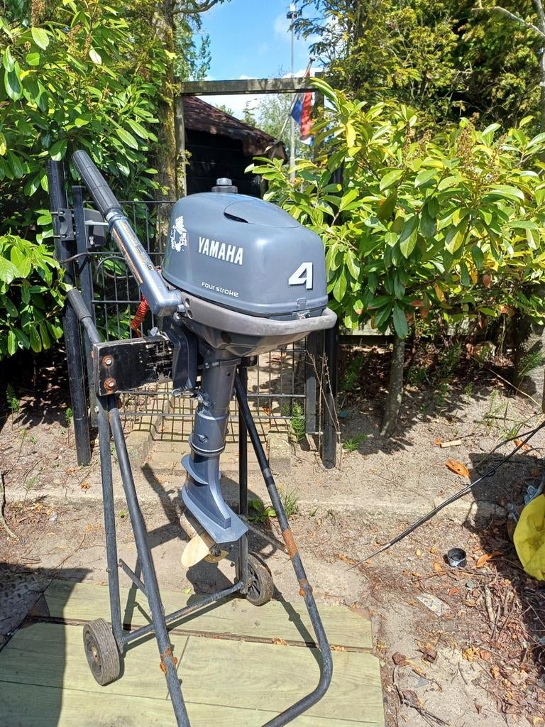 Zeer nette Yamaha 4 pk 4 takt kortstaart, Ophalen, Gebruikt, 5 tot 10 pk, Viertaktmotor