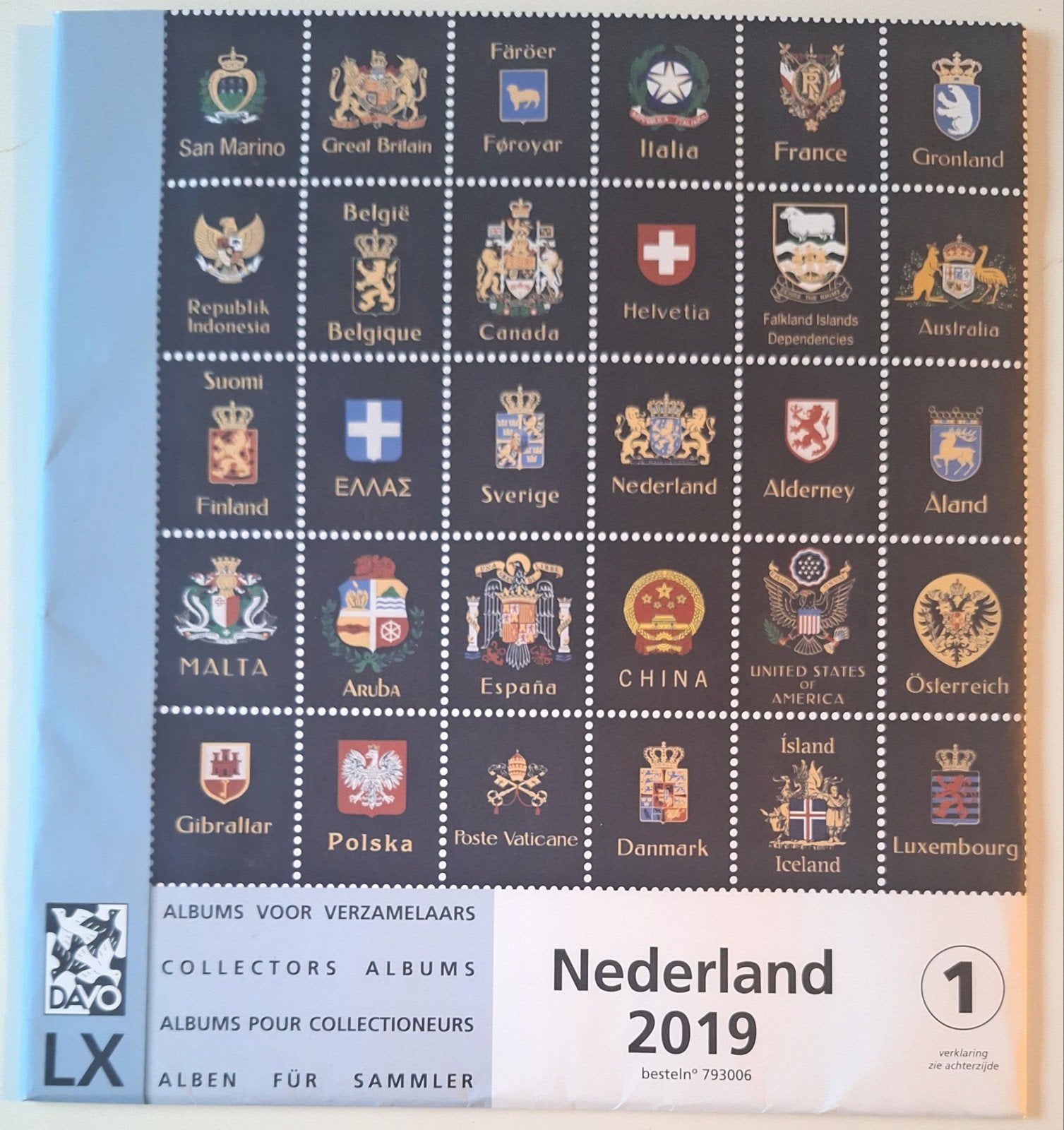 DAVO LX supplement 2019, Ophalen of Verzenden, Verzamelalbum
