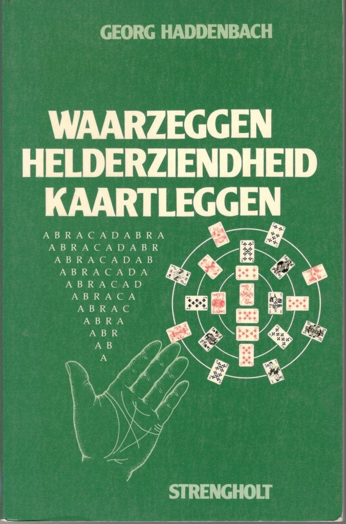 Georg Haddenbach - Waarzeggen, Helderziendheid, Kaartleggen., Ophalen of Verzenden, Gelezen, Overige onderwerpen, Achtergrond en Informatie