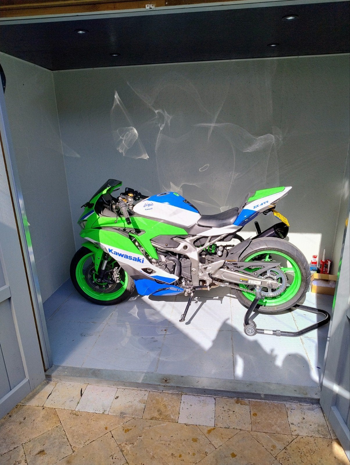 Kawasaki Ninja ZX-4RR 40th op A2 kenteken, 4 cilinders, Gebruikt, Minimaal motorrijbewijs A2, Handgeschakeld