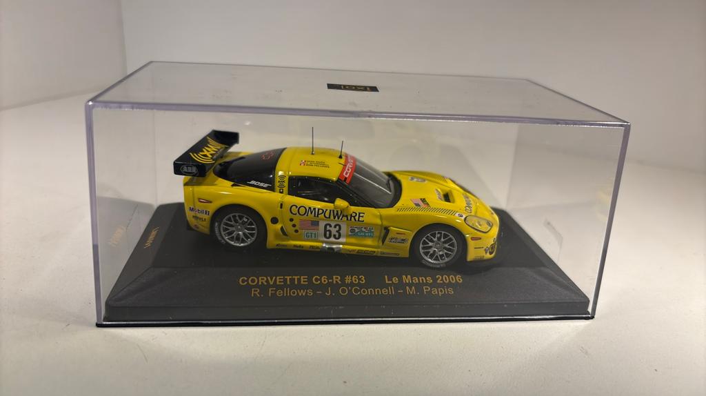 Chevrolet Corvette c6-r #63 le mans 2006 ixo 1.43, Overige merken, Auto, Ophalen of Verzenden, A
