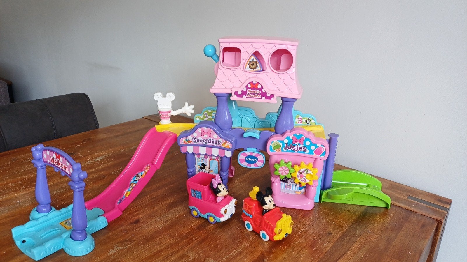 Vtech Minnie's IJssalon, Ophalen