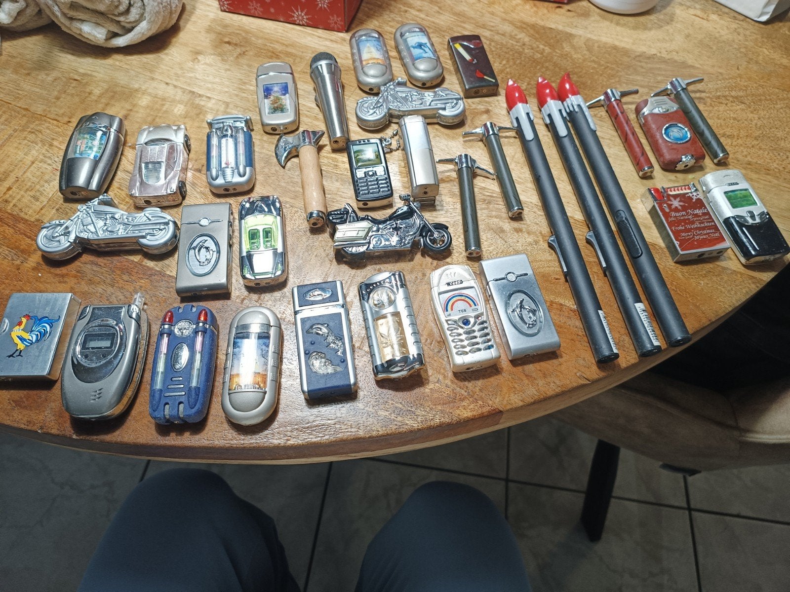 Grote collectie unieke aanstekers - diverse modellen, Verzamelen, Ophalen of Verzenden, Gebruikt