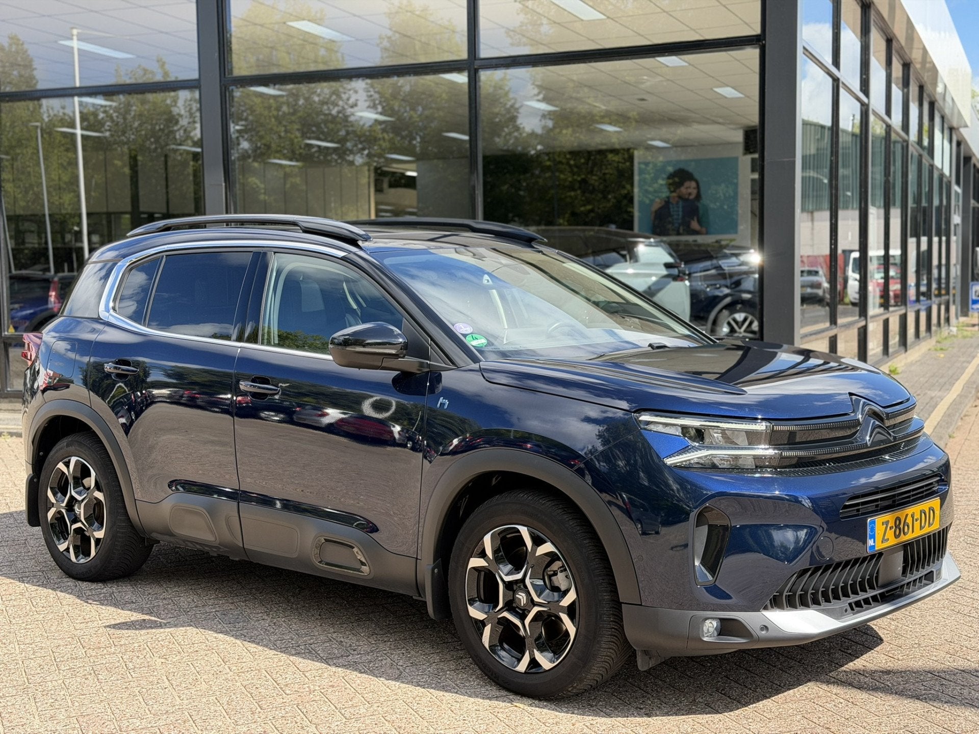 Citroën C5 Aircross 1.6 Plug-in Hybrid 225pk Trekhaak | Ope, Dealer onderhouden, Gebruikt, 4 cilinders, Bedrijf